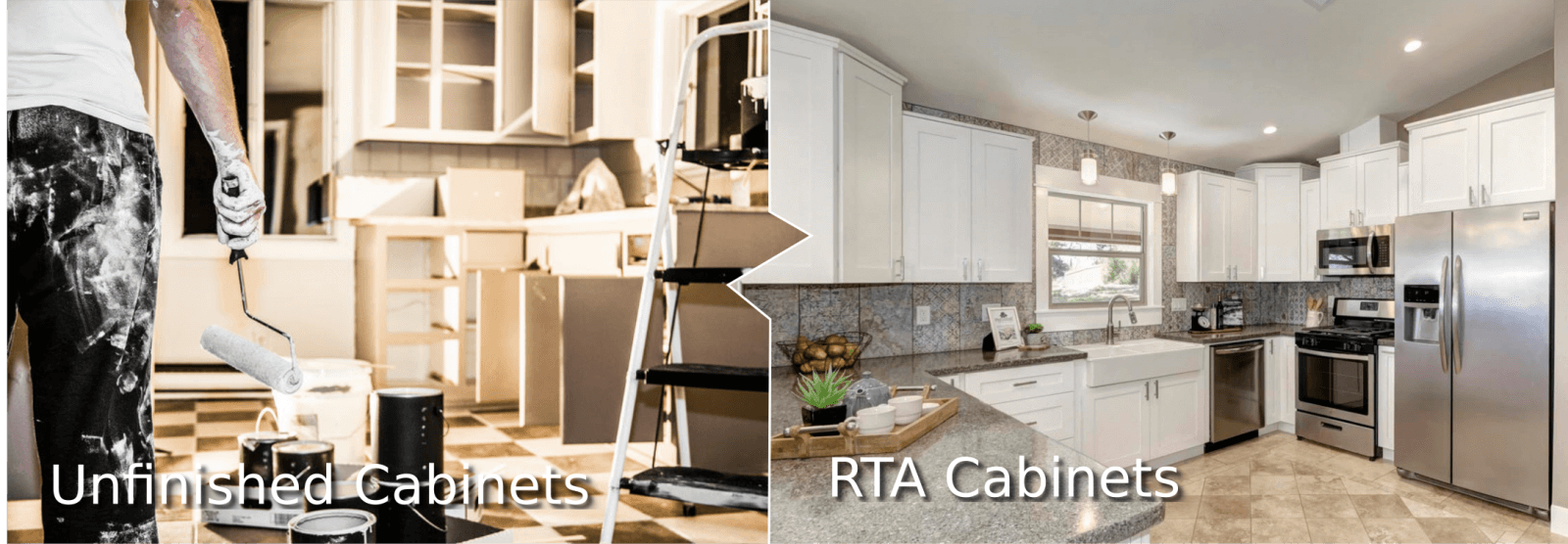 Unfinished Kitchen Cabinets Vs Rta Cabinets The Ultimate