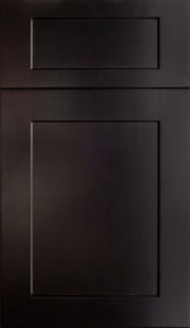 GE-fabuwood-espresso-shaker-kitchen-cabinets-door Fabuwood Galaxy Espresso shaker stained kitchen cabinets door and drawer sample