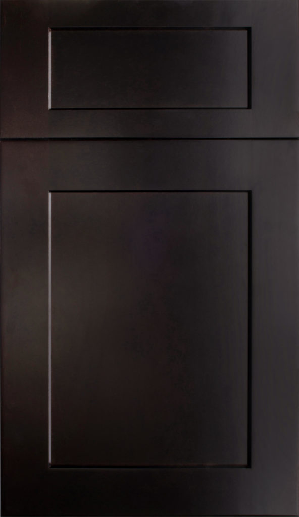 GE-fabuwood-espresso-shaker-kitchen-cabinets-door Fabuwood Galaxy Espresso shaker stained kitchen cabinets door and drawer sample