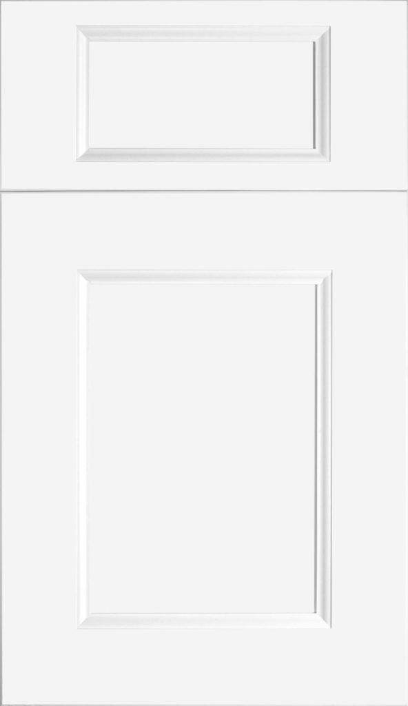 Fabuwood Nexus Frost shaker white kitchen cabinets door and drawer sample 