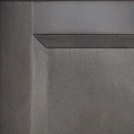 Fabuwood Onyx Cobblestone shaker gray stained kitchen cabinets door and drawer sample