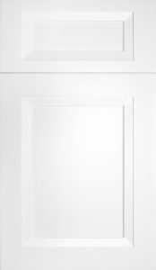 Fabuwood Nexus Frost shaker white kitchen cabinets door and drawer sample