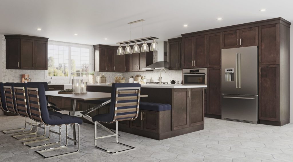 Shop Quality Espresso Shaker Style RTA Kitchen Cabinets Online