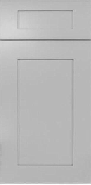 Skyline Grey grey shaker RTA kitchen cabinets door and drawer sample 