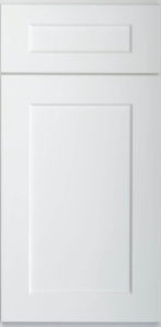 Skyline White white shaker RTA kitchen cabinets door and drawer sample