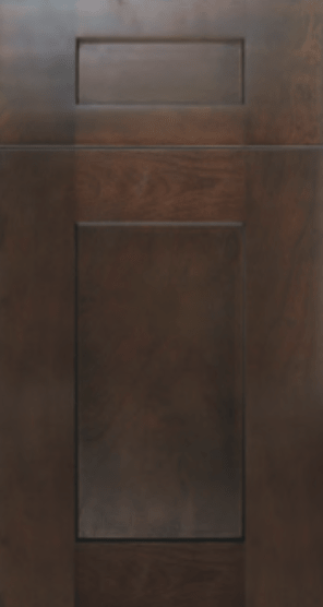 EE-CNC-stained-shaker-kitchen-cabinets-door CNC Cabinetry Elegant Espresso stained shaker kitchen cabinets door and drawer sample
