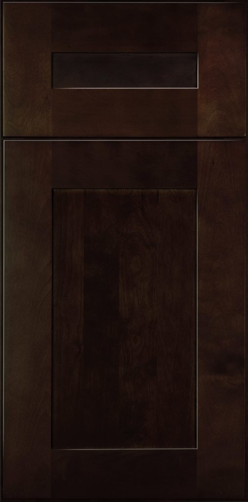 FM-Ideal-stained-shaker-kitchen-cabinets-door Ideal Cabinetry Fulton Mocha stained shaker kitchen cabinets door and drawer sample