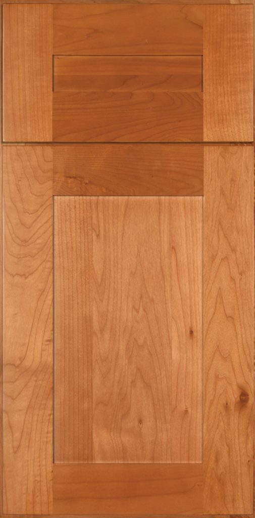 HC-Ideal-stained-shaker-kitchen-cabinets-door Ideal Cabinetry Hawthorne Cinnamon stained shaker kitchen cabinets door and drawer sample