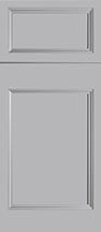 Fabuwood Nexus Slate shaker gray kitchen cabinets door and drawer sample