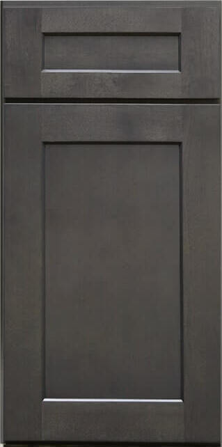 US Cabinet Depot Shaker Cinder gray kitchen cabinets door and drawer sample 