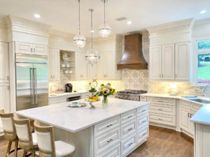 New kitchen featuring ROC Cabinetry Classic White white traditional rta kitchen cabinets