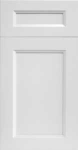 ROC Cabinetry Escada Dove off white shaker rta kitchen cabinets door and drawer sample