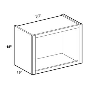 Wall Microwave RTA Cabinet