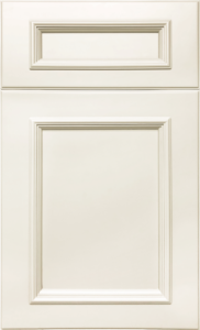 Fabuwood Imperio Dove shaker white kitchen cabinets door and drawer sample