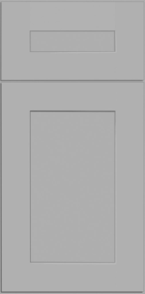 Ideal Cabinetry Express Pebble Grey grey shaker kitchen cabinets door and drawer sample 