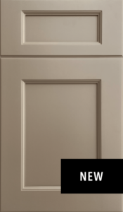 Fabuwood Fusion Oyster shaker offwhite kitchen cabinets door and drawer sample