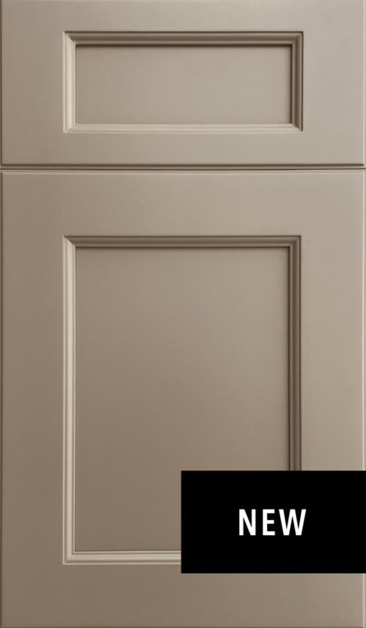 Fabuwood Fusion Oyster shaker offwhite kitchen cabinets door and drawer sample 