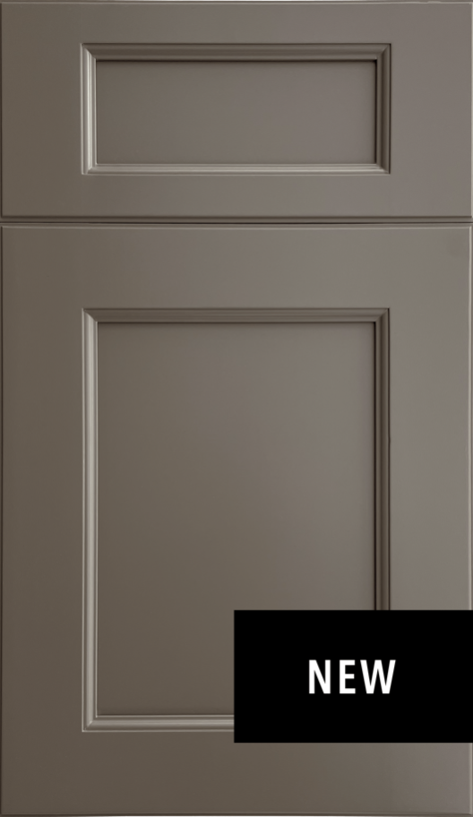 Fabuwood Fusion Stone shaker gray kitchen cabinets door and drawer sample 
